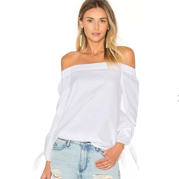 Free People Tops - Free People “Show Me Some Shoulder” Cotton Blouse
